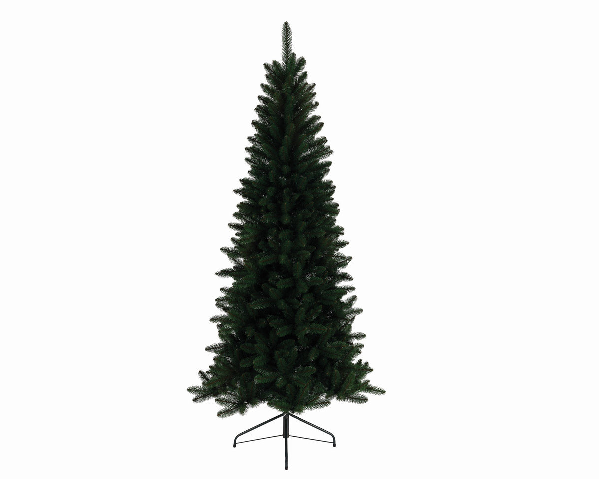 ALBERO DI NATALE 240CM SLIM LODGE VERDE