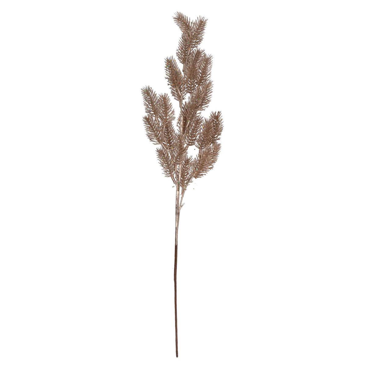 Ramo plastica pino 60cm champagne Peraga Christmas