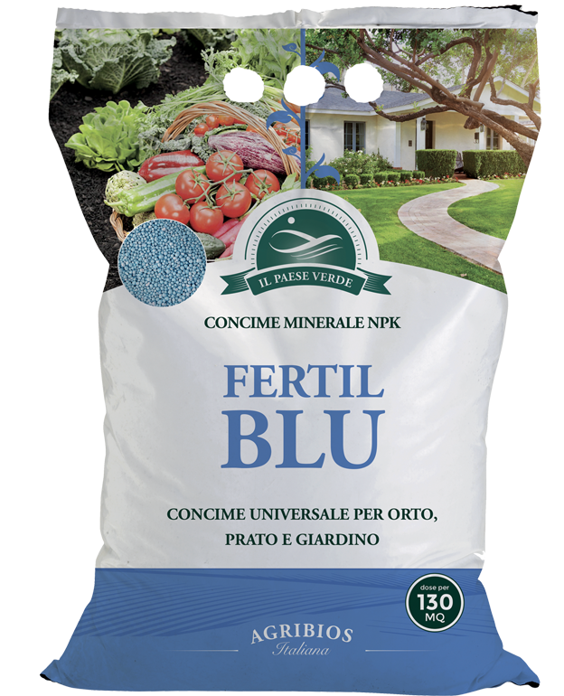 CONCIME UNIVERSALE PER ORTO, PRATO E GIARDINO - FERTIBLU 5KG