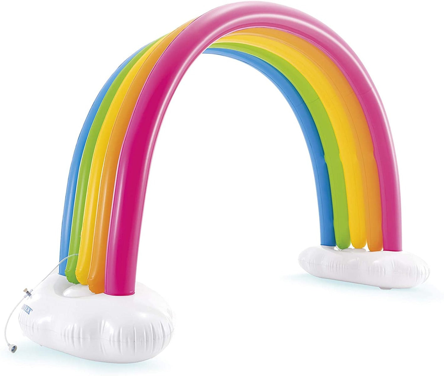 ARCOBALENO GONFIABILE CON SPRUZZI D'ACQUA 300X109X180CM