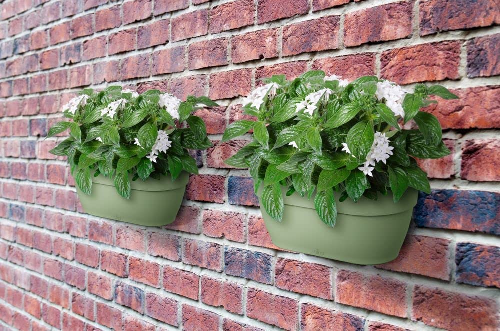 VASO BALCONETTA VIBIA CAMPANA WALL BASKET 35CM PISTACHE GREEN
