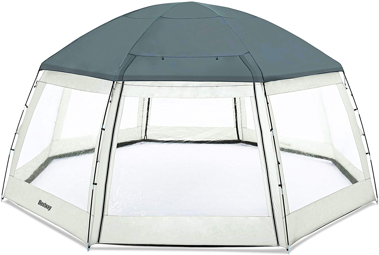 GAZEBO ROTONDO COPRI PISCINA E SPA FINO A 488 CM BESTWAY 58612