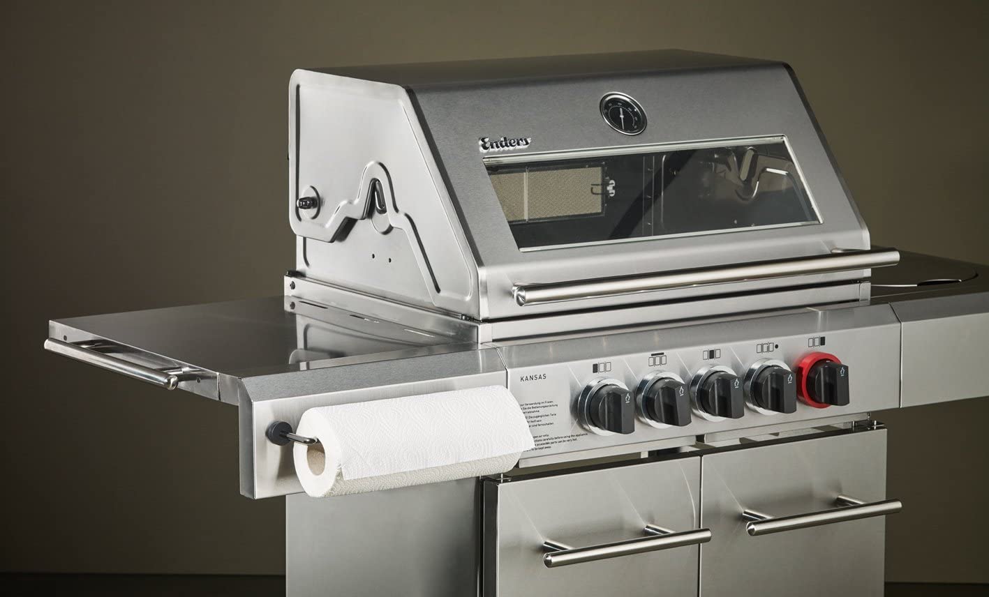 PORTA ROTOLO CARTA DA CUCINA PER BBQ - GRILL MAGS