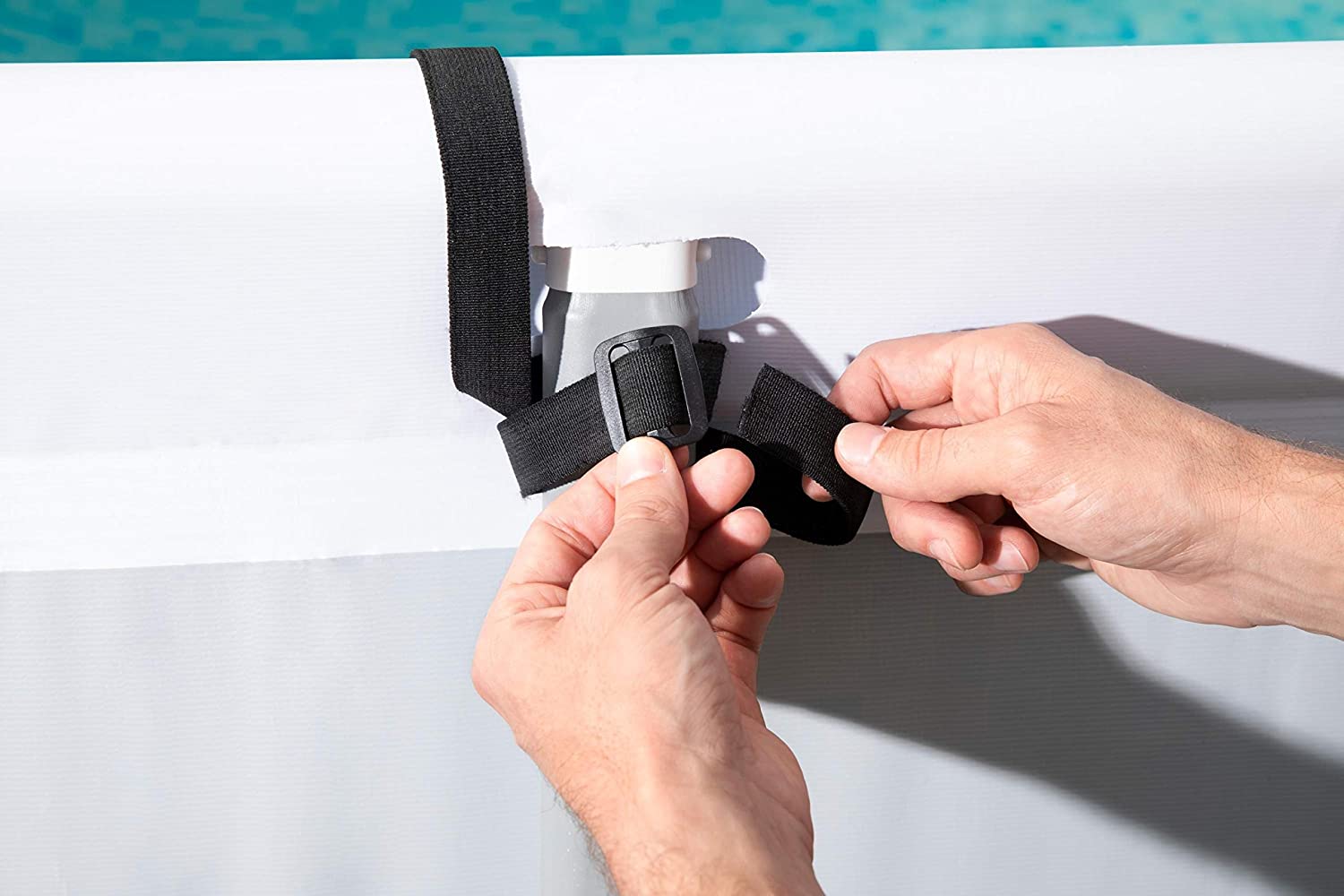 CORDA ELASTICA PER NUOTO E ALLENAMENTO IN PISCINA