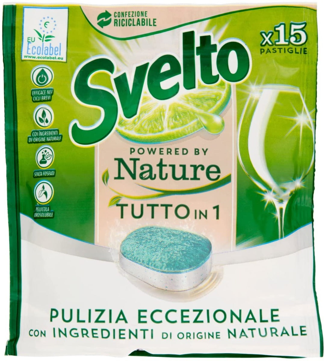 LAVASTOVIGLIE SVELTO TUTTO IN 1 TABS 15 PASTIGLIE