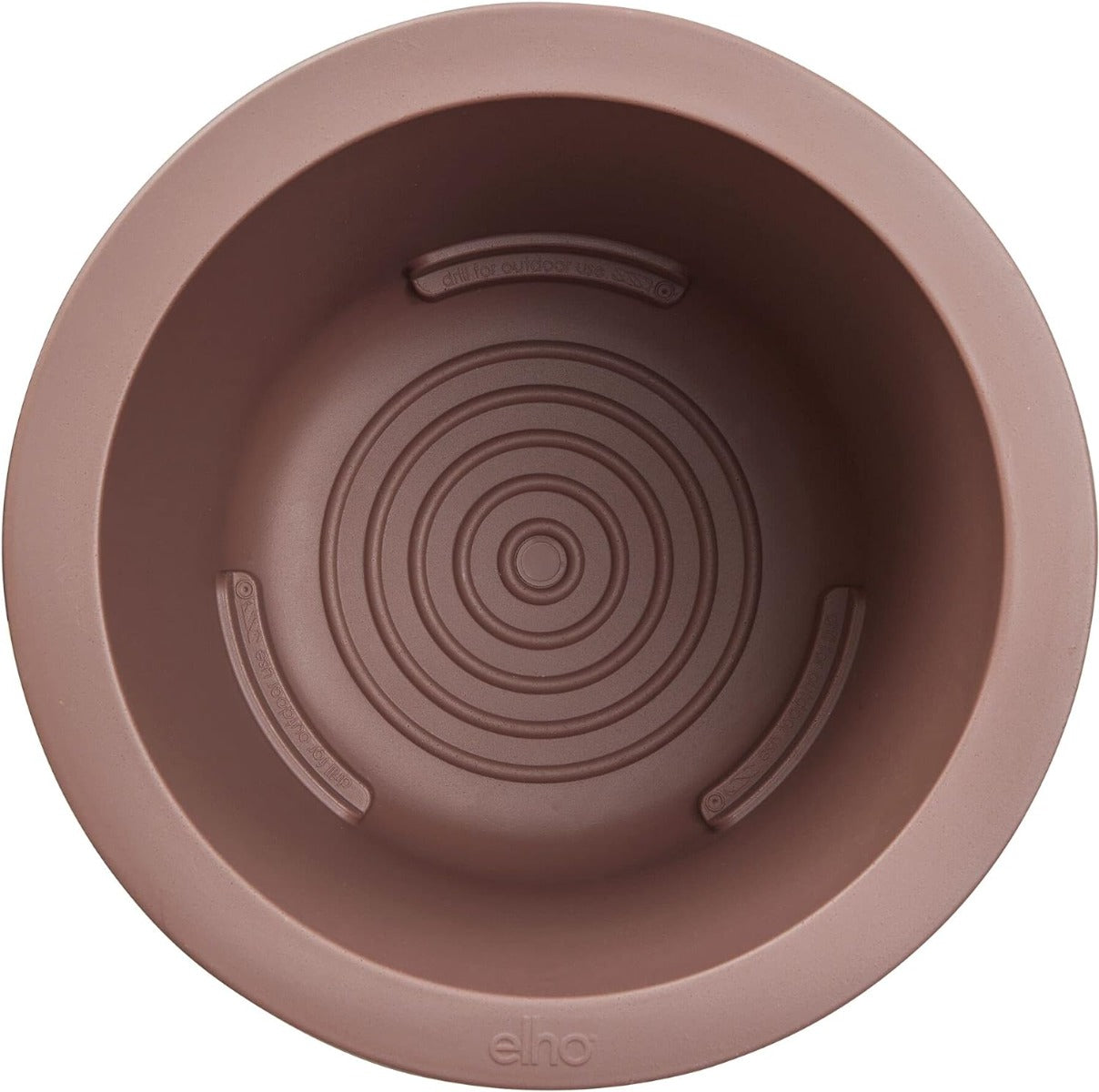 VASO PURE COUPE 41CM ROSY BROWN