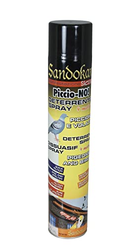 REPELLENTE SPRAY PER PICCIONI "PICCIO-NO!" 750 ML