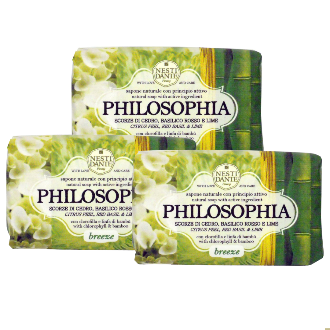 OFFERTA 3 SAPONETTE 150GR "PHILOSOPHIA" BREEZE