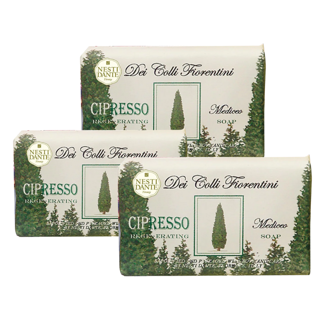 OFFERTA 3 SAPONETTE 150GR "DEI COLLI FIORENTINI" CIPRESSO