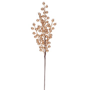 Ramo plastica bacche oro 49 cm Peraga Christmas
