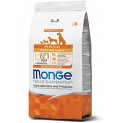 CROCCHETTE PER CANI PICCOLI E GRANDI ALL BREEDS MONOPROTEICO SUPERPREMIUM 12 KG ANATRA E RISO