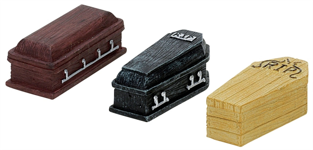 Coffins, Set Of 3 - LEMAX COD. 74583