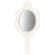 Specchio a Mano Madame Avorio 13,5x25 cm VESTA - immagine 1