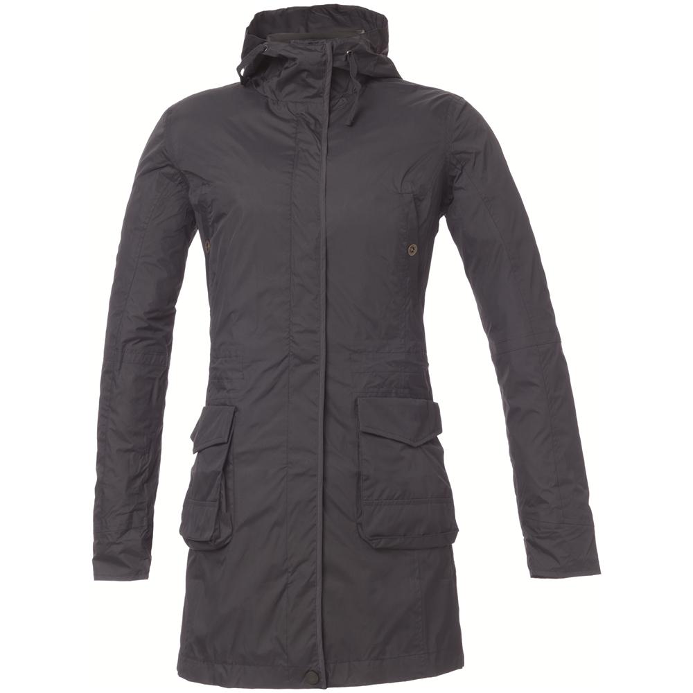 IMPERMEABILE AMELIA PARKA LUNGO BLU SCURO TAGLIA A SCELTA