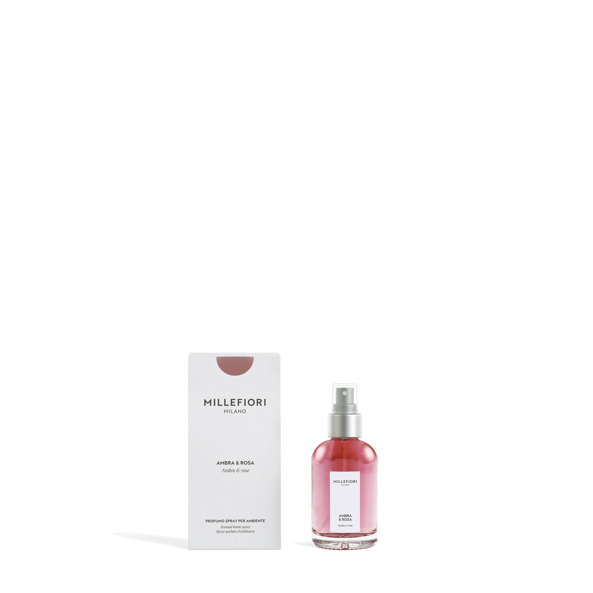 Spray per Ambiente Ambra & Rosa 100 ml MILLEFIORI MILANO