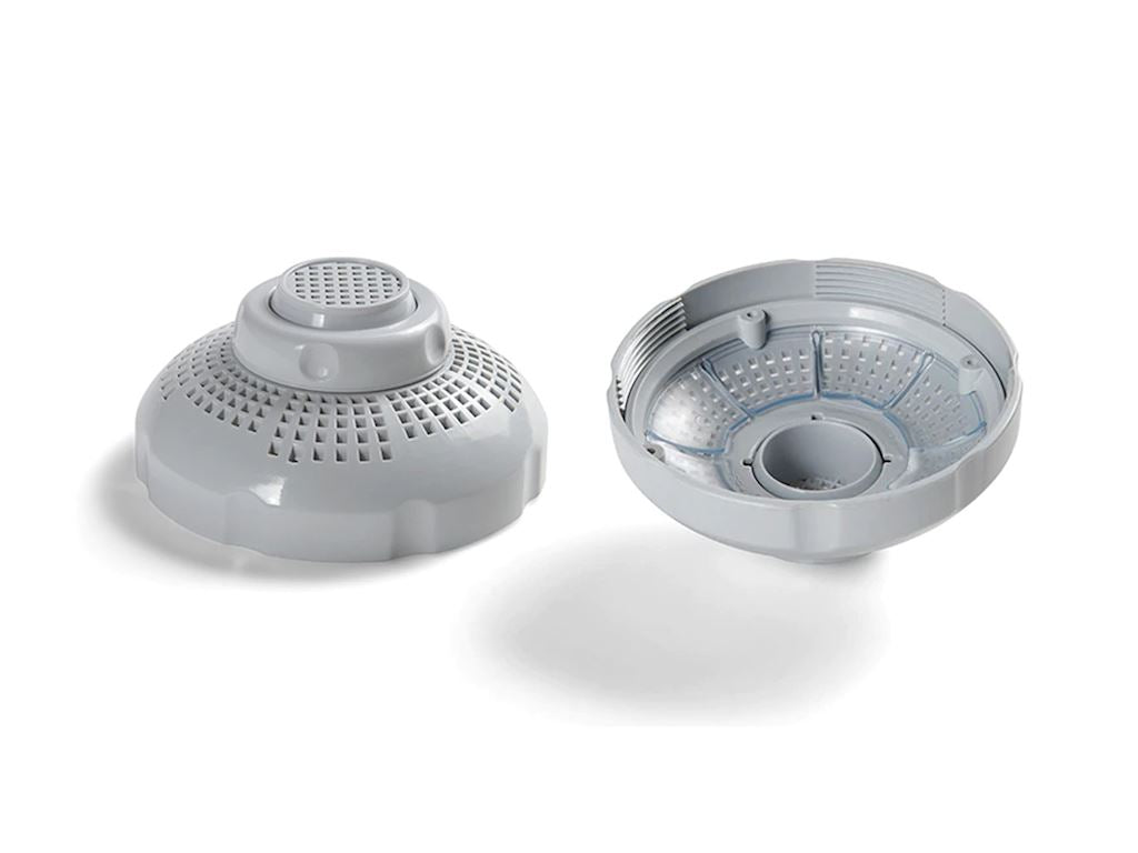 Tappo Regolabile per Ingresso Piscina Pompa D38mm Grigio Intex