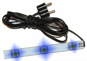 LED PIATTO TRIPLO BLU, 3.5V