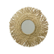SPECCHIO CON SPIGHE DI GRANO 80CM