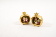 Presepe con melograno 10 x 9 x 6 cm oro modello assortito Mercury