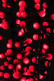 Catena luminosa 700 LED rossi con spina 21 m Mercury