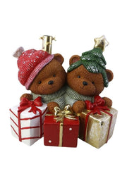 Base per albero con orsi e pacchi regalo 31 x 44 x 40 cm Mercury