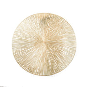 Sottopiatto D38 cm oro Mercury