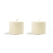 Set 2 candele cilindriche 100 g avorio Mercury