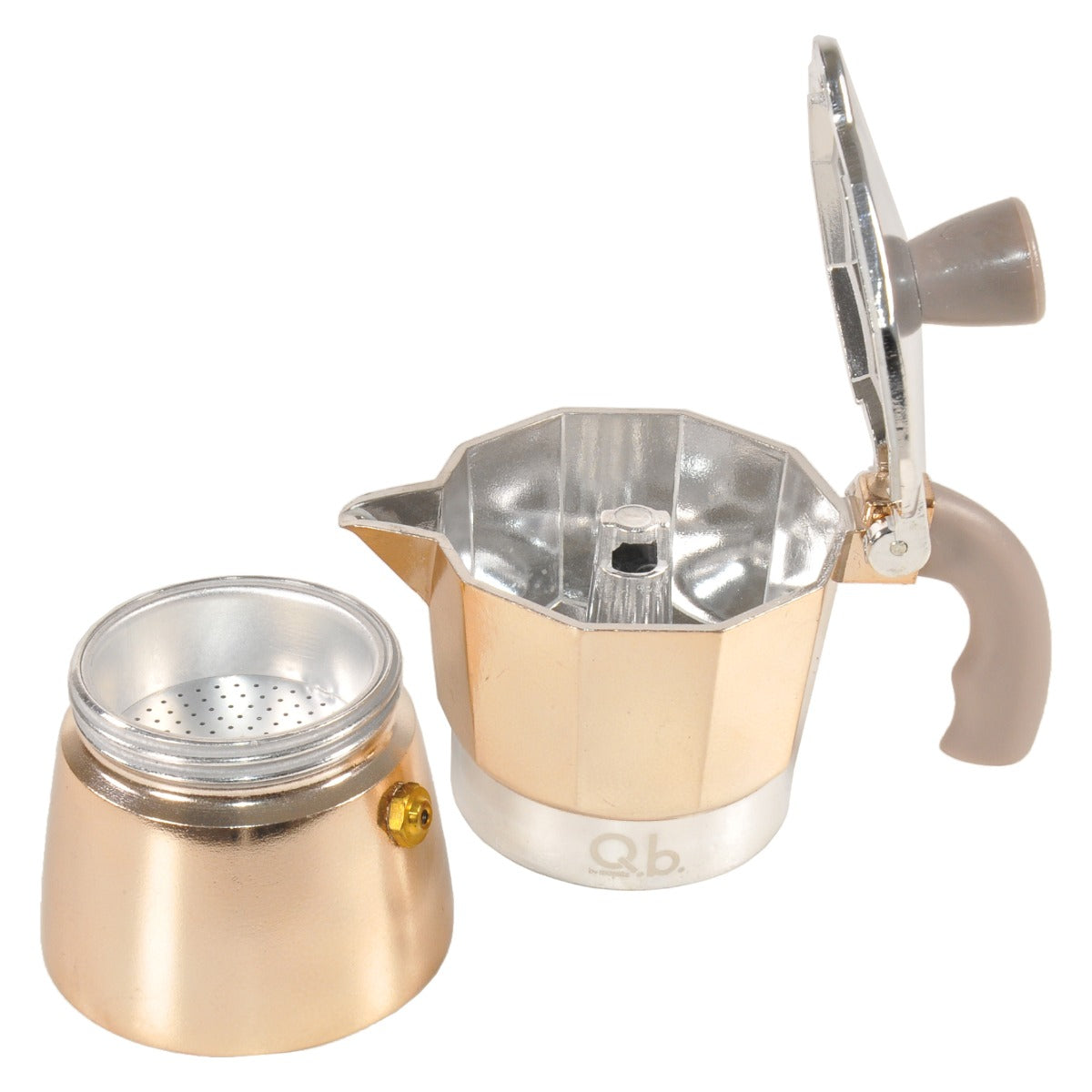 CAFFETTIERA GOLD 1 TAZZA Q.B FLUO