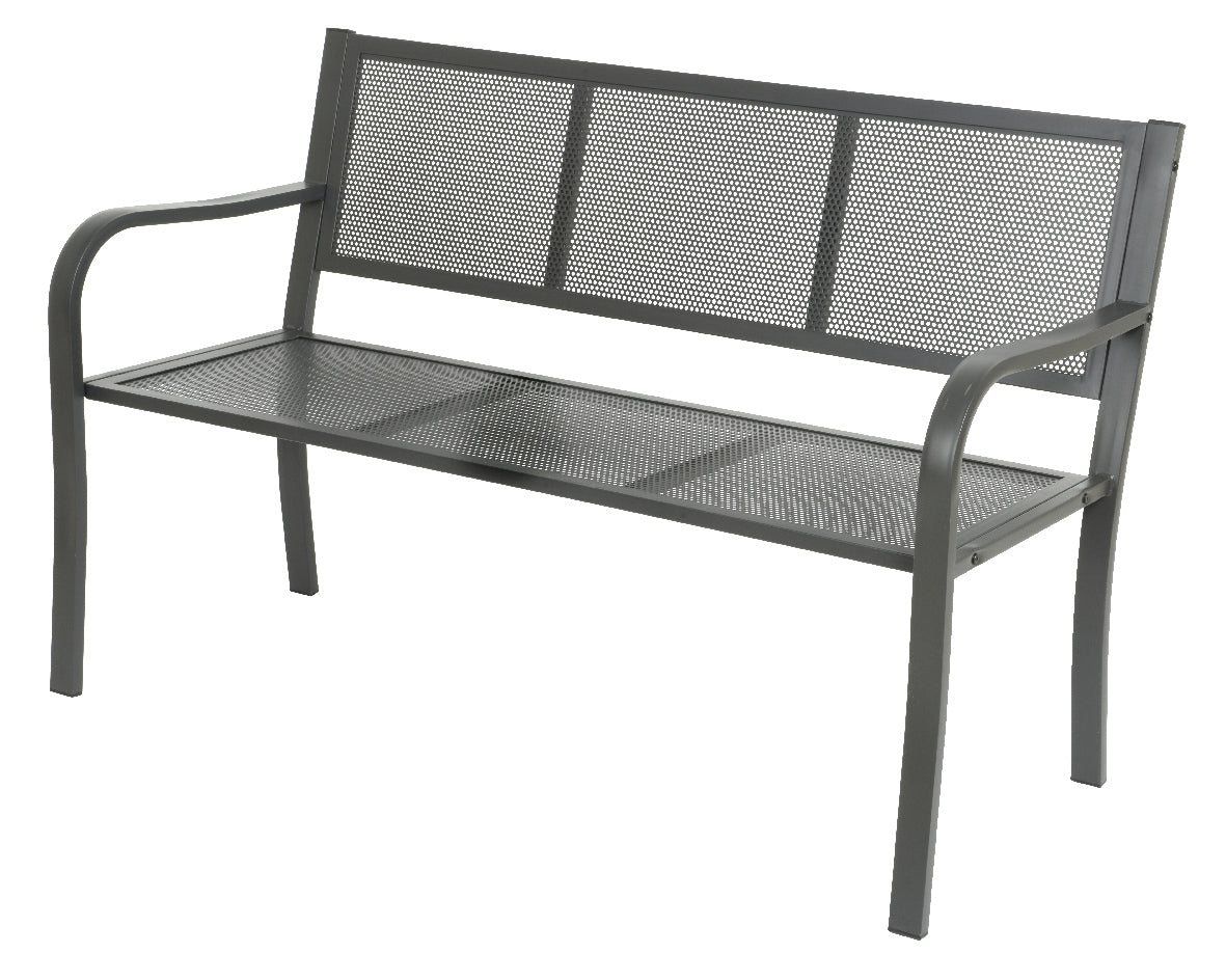PANCHINA ANTRACITE 127X56X80.5CM