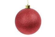 Pallina di Natale MAXI L Bordeaux Glitter
