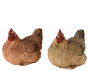 1 GALLINA IN POLIRESINA MODELLO ASSORTITO