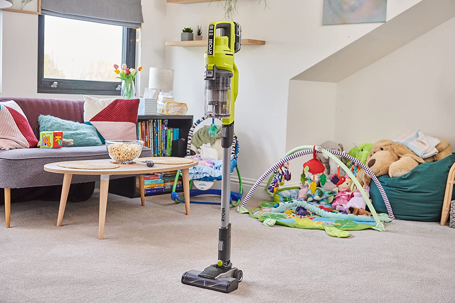 ASPIRAPOLVERE 18V ONE+ CON BATTERIA 2.0AH