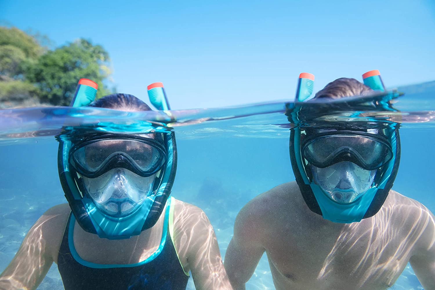 MASCHERA CON BOCCAGLIO DA SNORKELING HYDRO-PRO FLOWTECH S/M