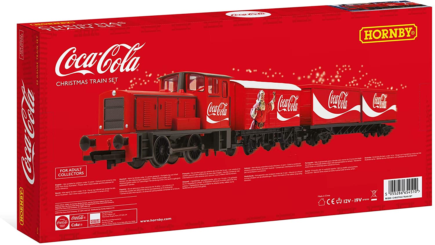 TRENO DELLA COCA COLA - CHRISTMAS TRAIN SET COCA COLA