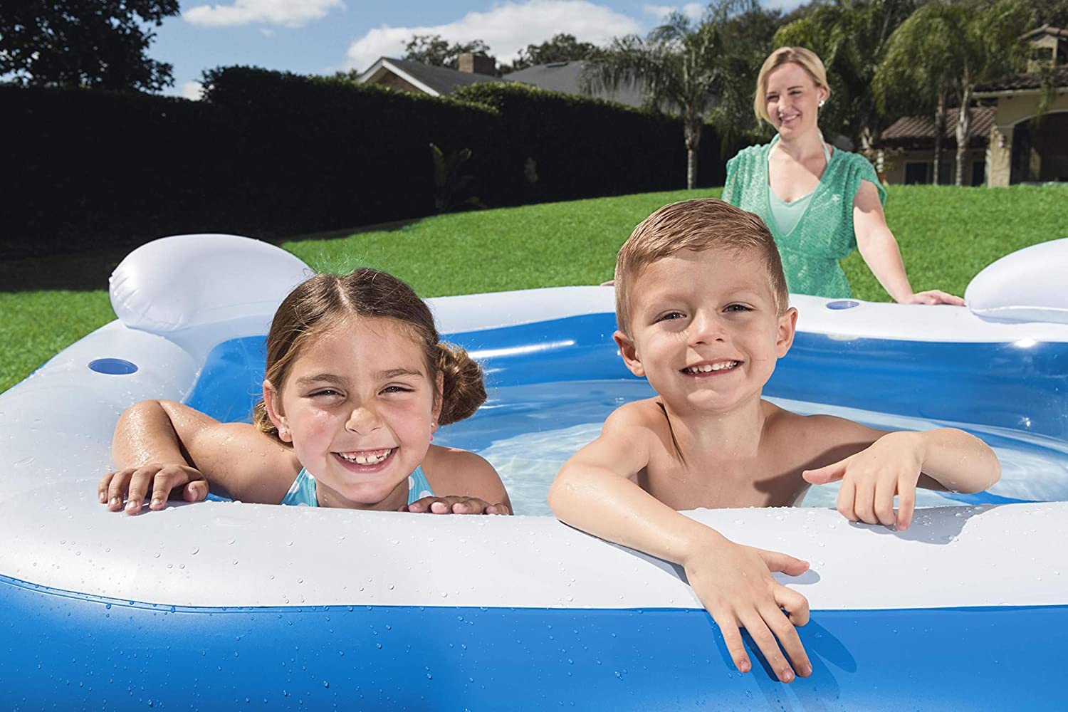 PISCINA FAMILY GONFIABILE 213X206X69CM