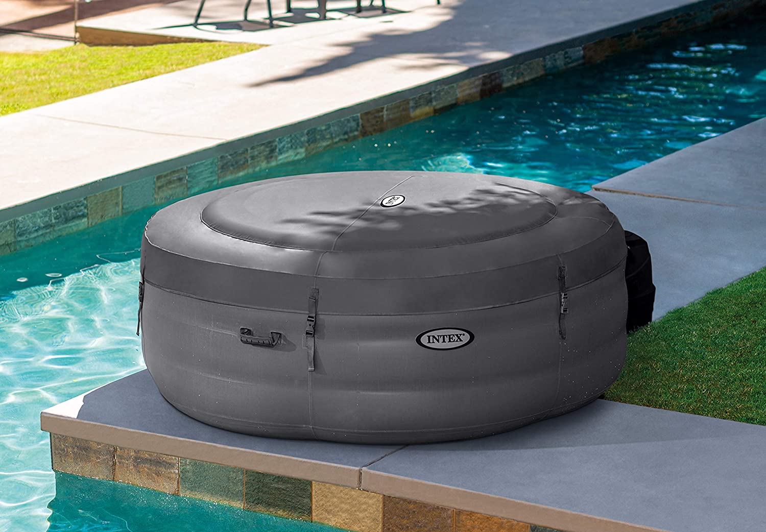 IDROMASSAGGIO INTEX SIMPLE SPA BUBBLE Ø196X66CM