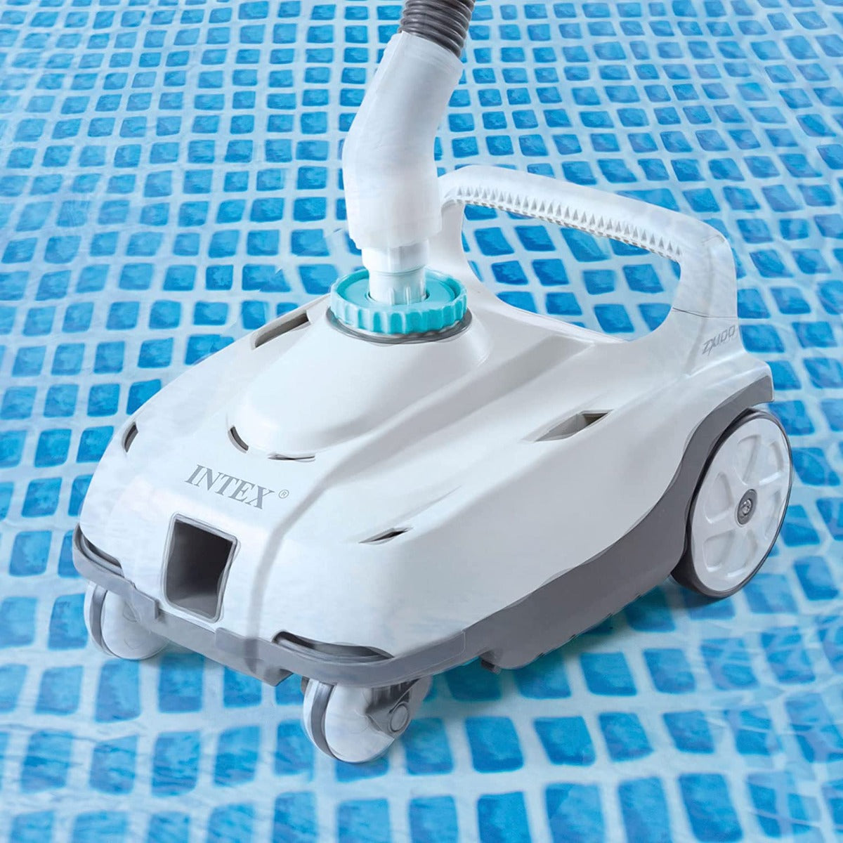 ROBOT PULITORE AUTOMATICO ZX100 PER PISCINE FUORI TERRA, PER POMPE FILTRO FLUSSO 6056-13248 L/H