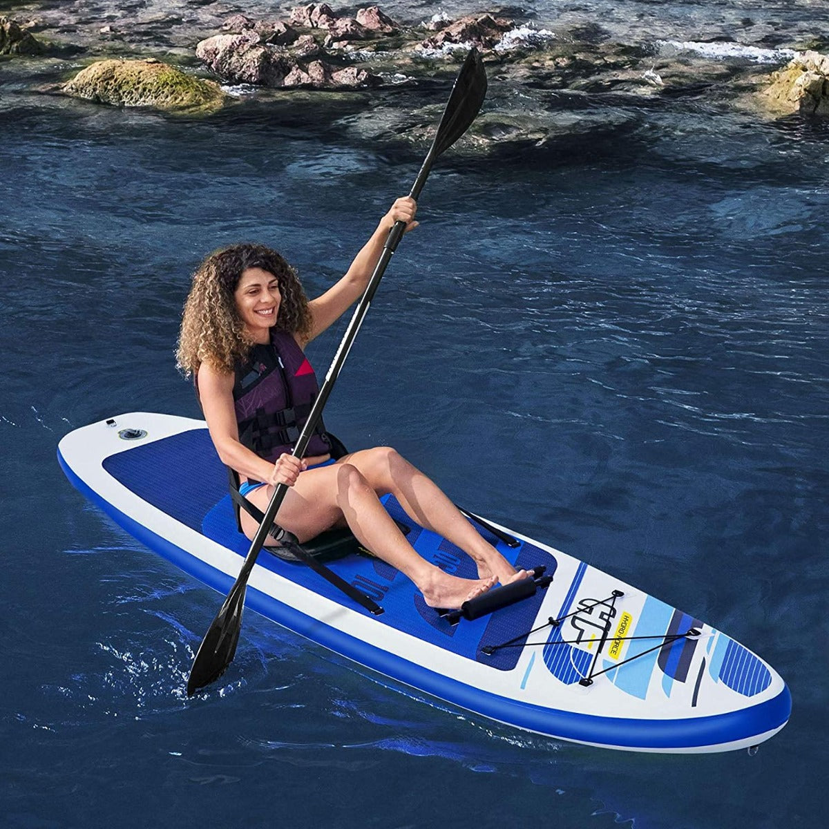 TAVOLA DA SUP GONFIABILE CONVERTIBILE OCEANA 305X84X12CM