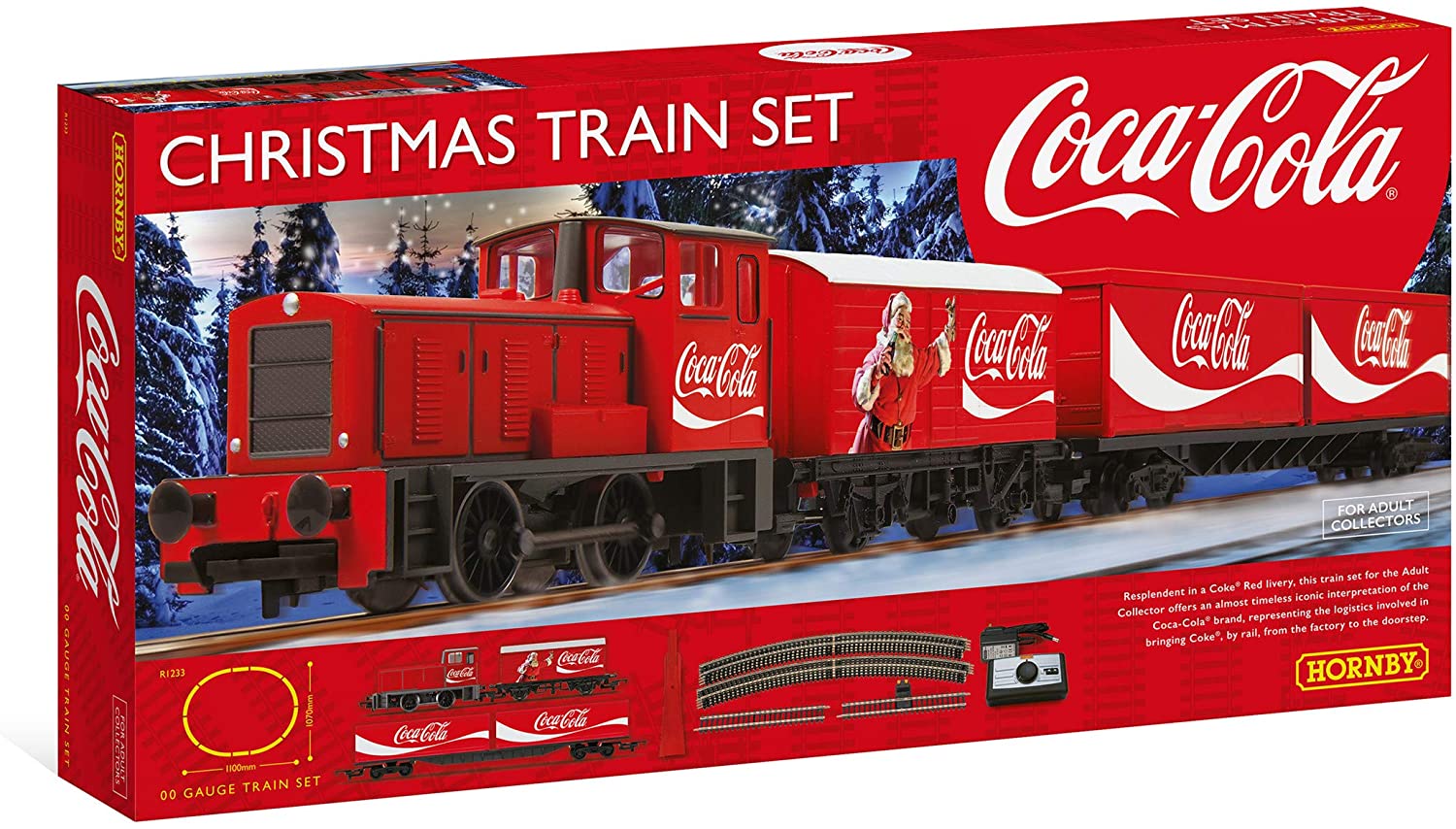 TRENO DELLA COCA COLA - CHRISTMAS TRAIN SET COCA COLA