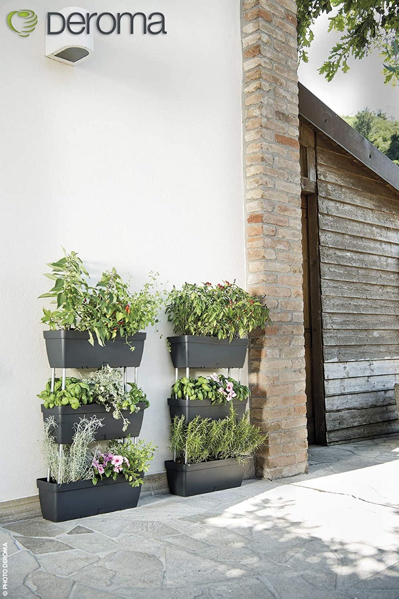 SET TRIO CASSETTE/BALCONIERE 50CM ANTRACITE ENJOY