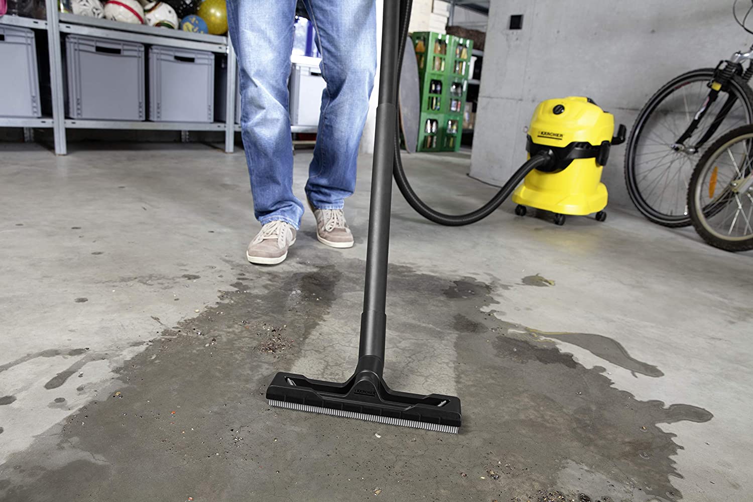 KARCHER WD 4 - ASPIRATORE SOLIDI E LIQUIDI 220 AIR WATT, SERBATOIO 20 LT