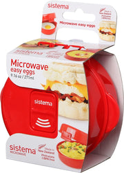 CUOCIUOVA PER MICROONDE 271 ML, ROSSO