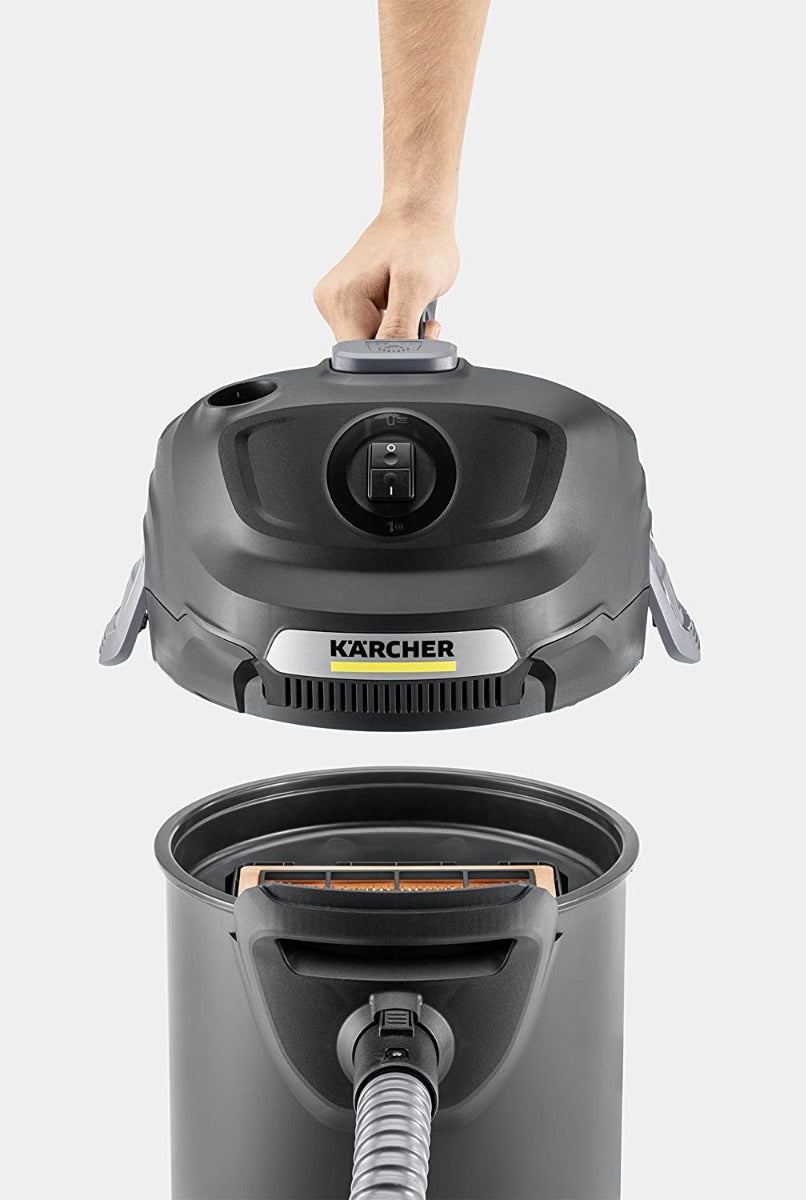 KARCHER AD 2 - ASPIRATORE SOLIDI E LIQUIDI 150 AIR WATT, SERBATOIO 14 LT