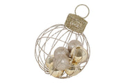 Maxi Pallina di Natale Traforata Oro