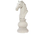 STATUA TESTA DI CAVALLO 25X34X65,5H CM
