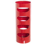 Portaombrelli tondo in metallo traforato D19x49cm Rosso Peraga Home