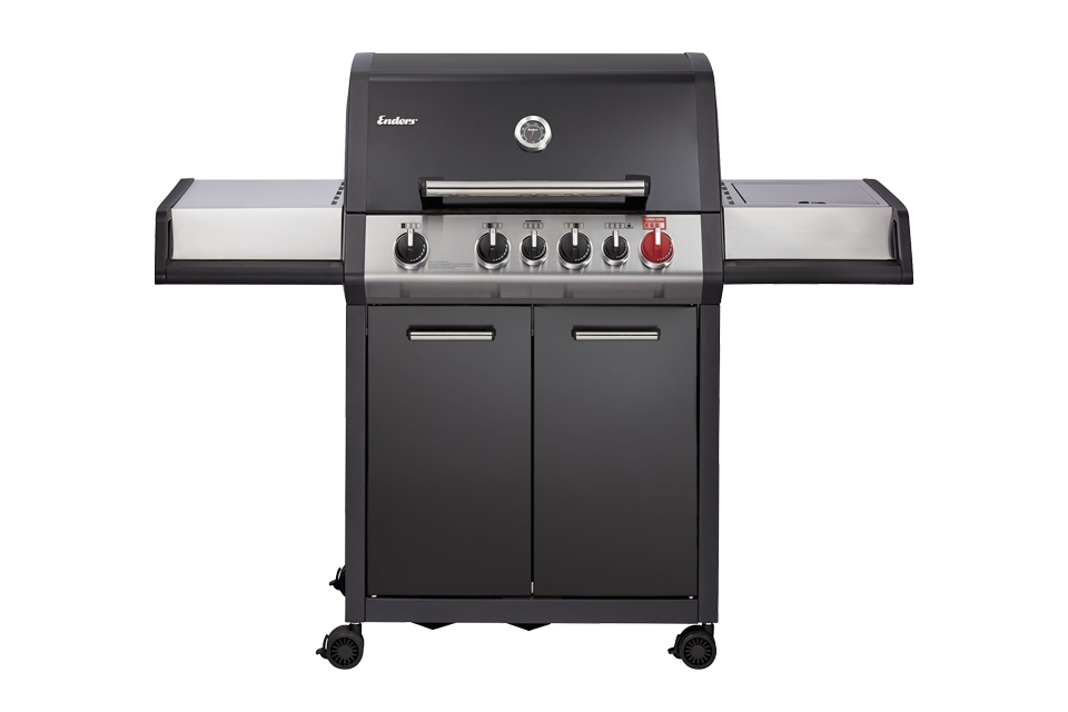 BARBECUE A GAS MONROE BLACK PRO 4 IK TURBO