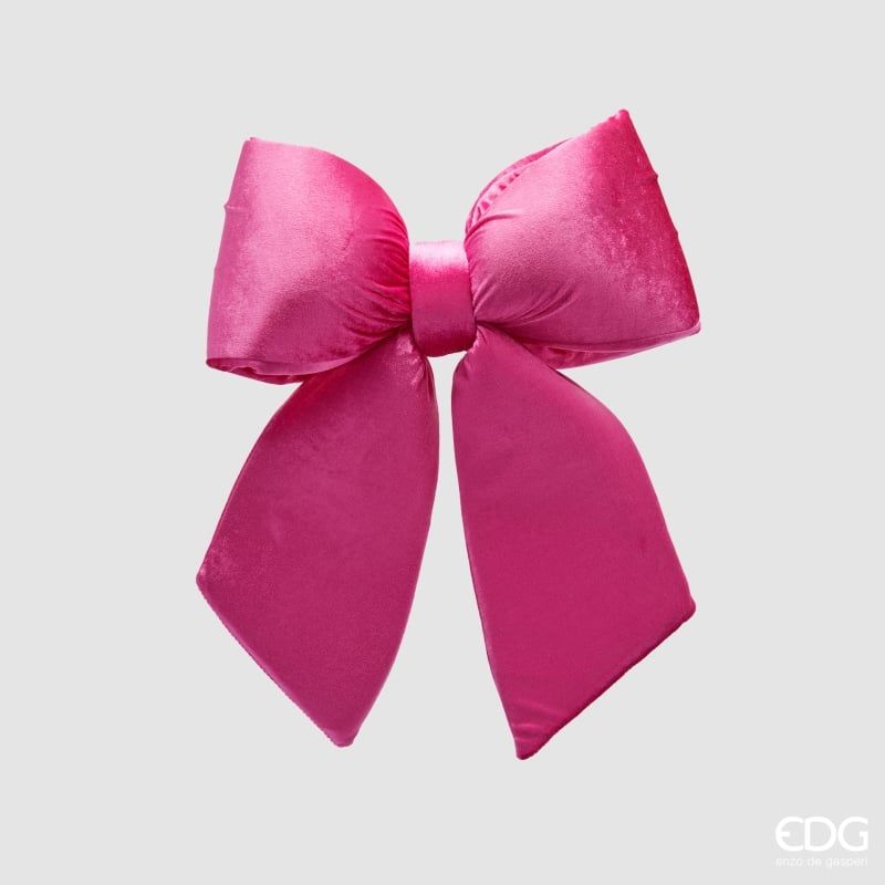 Fiocco Velluto H.43 L.40 Fucsia