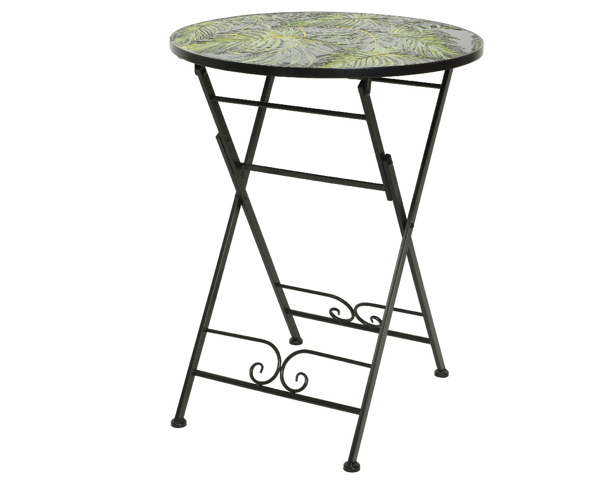 SET BISTROT TROPICAL TAVOLO 60CM + 2 SEDIE