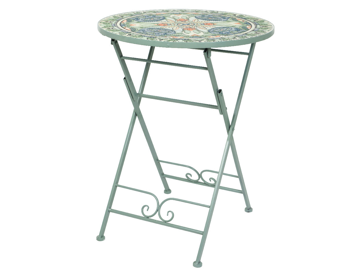 OFFERTA TAVOLO BISTRO CANCUN 60X76CM CON DUE SEDIE PIEGHEVOLI 39X46X93CM